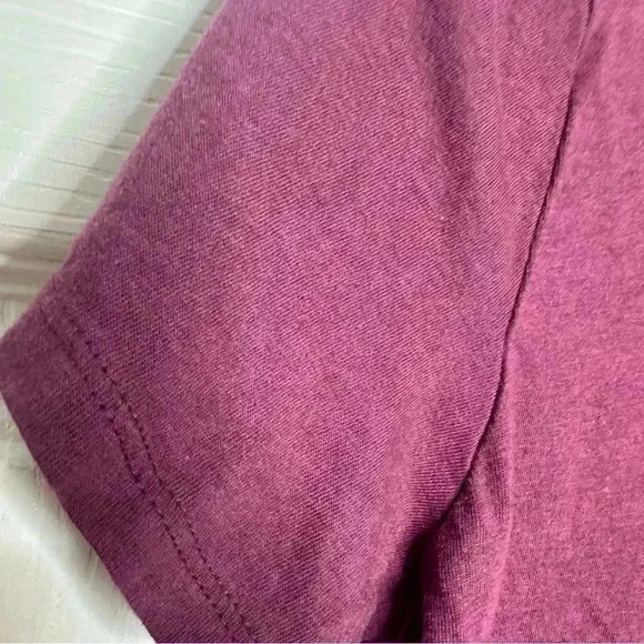 George T-Shirt Cozy Winter Vibes Purple & White Size Medium - Picture 4 of 16